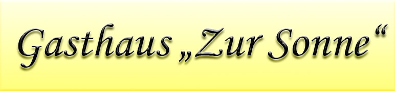 Gasthaus zur Sonne